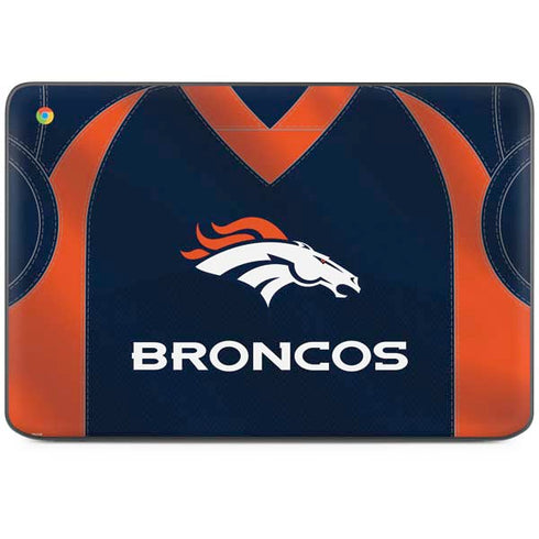 NFL Denver Broncos Team Jersey HP Chromebook Skin