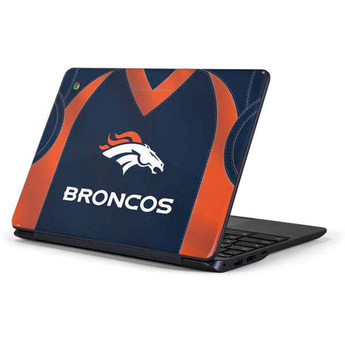 NFL Denver Broncos Team Jersey Samsung Chromebook Skin