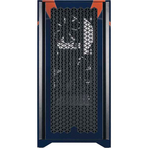 NFL Denver Broncos Team Jersey Corsair 4000D Tempered Glass Mid-Tower ATX Case Skin