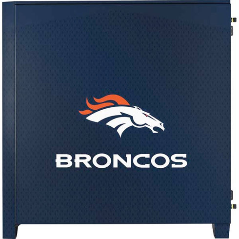 NFL Denver Broncos Team Jersey Corsair 4000D Tempered Glass Mid-Tower ATX Case Skin