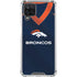 NFL Denver Broncos Team Jersey Galaxy A12 Clear Case
