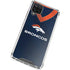 NFL Denver Broncos Team Jersey Galaxy A12 Clear Case