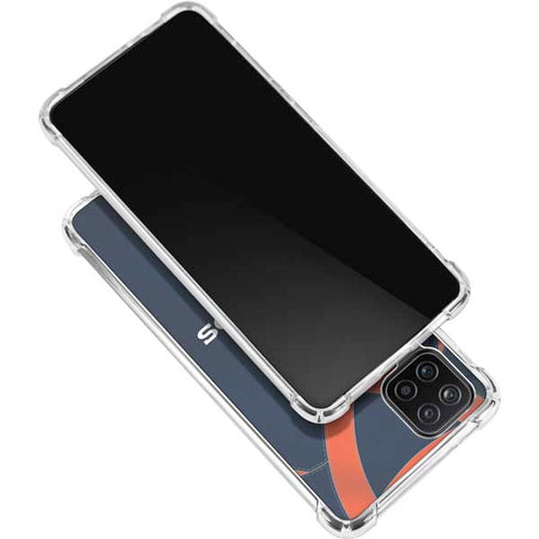 NFL Denver Broncos Team Jersey Galaxy A12 Clear Case