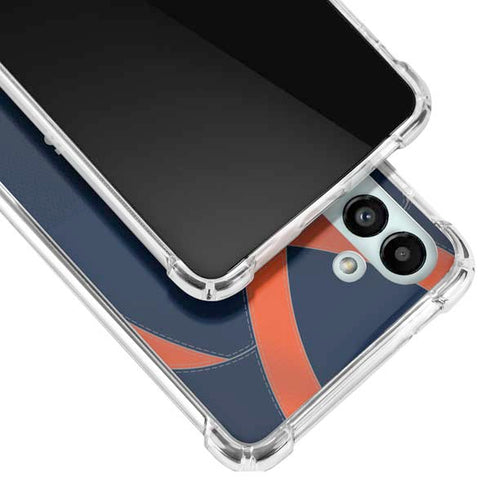 NFL Denver Broncos Team Jersey Galaxy A13 5G Clear Case