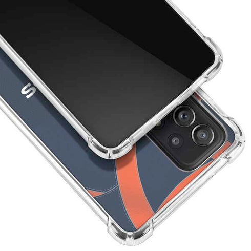 NFL Denver Broncos Team Jersey Galaxy A52 5G Clear Case