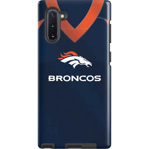 NFL Denver Broncos Team Jersey Galaxy Note 10 Pro Case