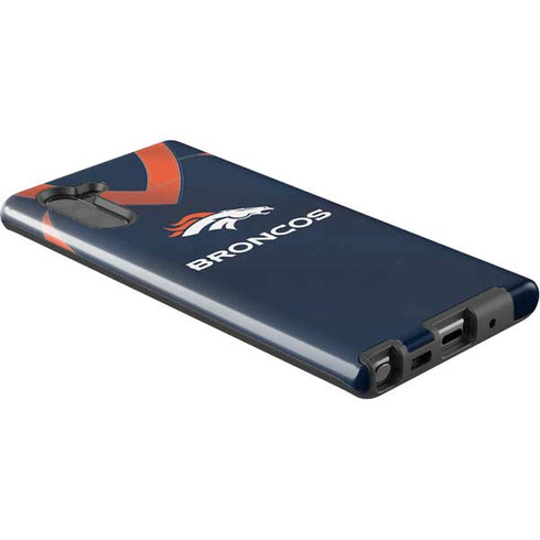 NFL Denver Broncos Team Jersey Galaxy Note 10 Pro Case