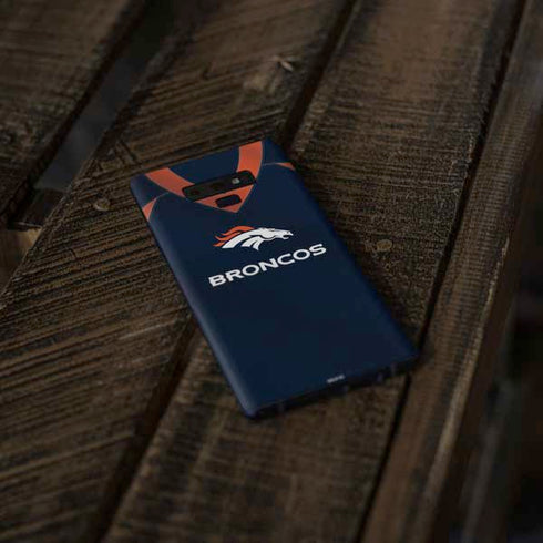 NFL Denver Broncos Team Jersey Galaxy Note 9 Skin