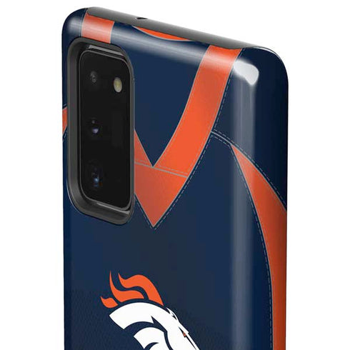 NFL Denver Broncos Team Jersey Galaxy Note20 5G Pro Case