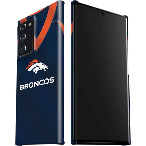 NFL Denver Broncos Team Jersey Galaxy Note20 Ultra 5G Lite Case