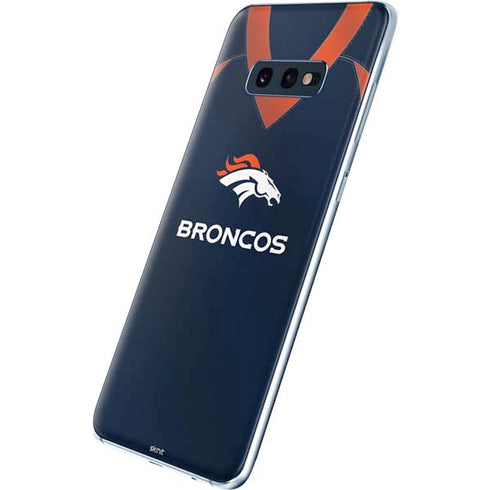 NFL Denver Broncos Team Jersey Galaxy S10e Skin
