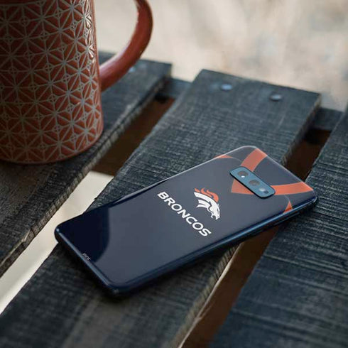NFL Denver Broncos Team Jersey Galaxy S10e Skin