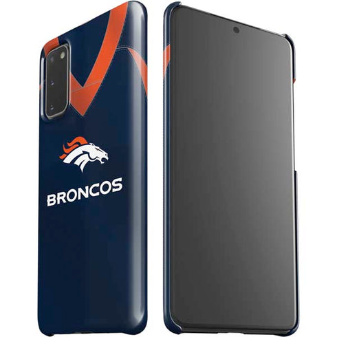 NFL Denver Broncos Team Jersey Galaxy S20 Lite Case