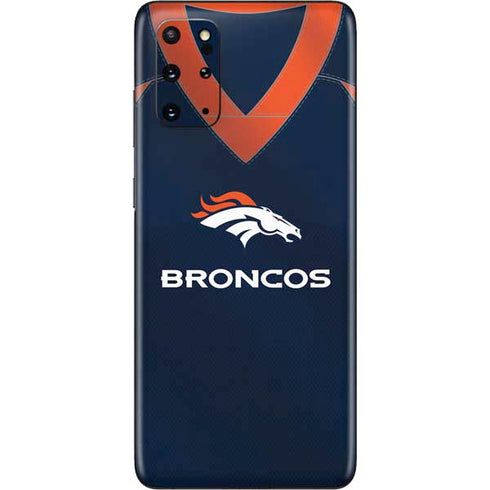 NFL Denver Broncos Team Jersey Galaxy S20 Plus Skin
