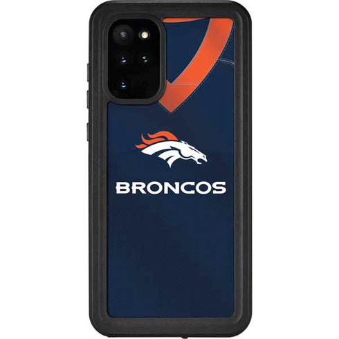 NFL Denver Broncos Team Jersey Galaxy S20 Plus Waterproof Case
