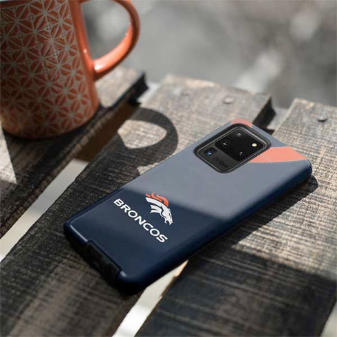 NFL Denver Broncos Team Jersey Galaxy S20 Ultra 5G Pro Case