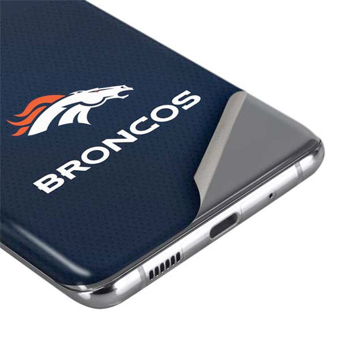 NFL Denver Broncos Team Jersey Galaxy S20 Ultra 5G Skin