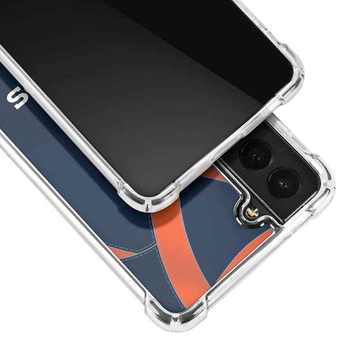 NFL Denver Broncos Team Jersey Galaxy S21 5G Clear Case