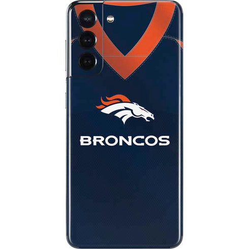 NFL Denver Broncos Team Jersey Galaxy S21 5G Skin