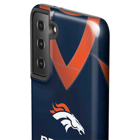 NFL Denver Broncos Team Jersey Galaxy S21 Plus 5G Pro Case
