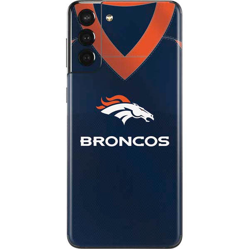NFL Denver Broncos Team Jersey Galaxy S21 Plus 5G Skin
