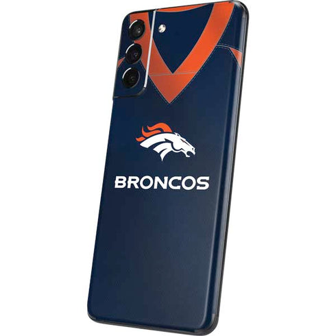 NFL Denver Broncos Team Jersey Galaxy S21 Plus 5G Skin