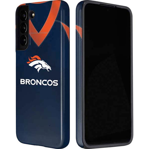 NFL Denver Broncos Team Jersey Galaxy S22 Plus Pro Case