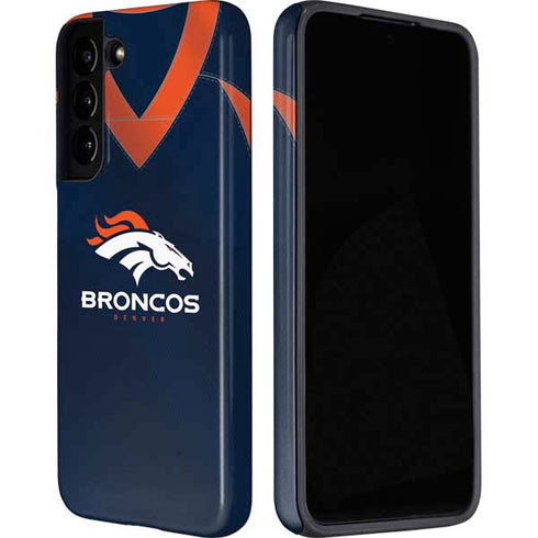 NFL Denver Broncos Team Jersey Galaxy S22 Pro Case