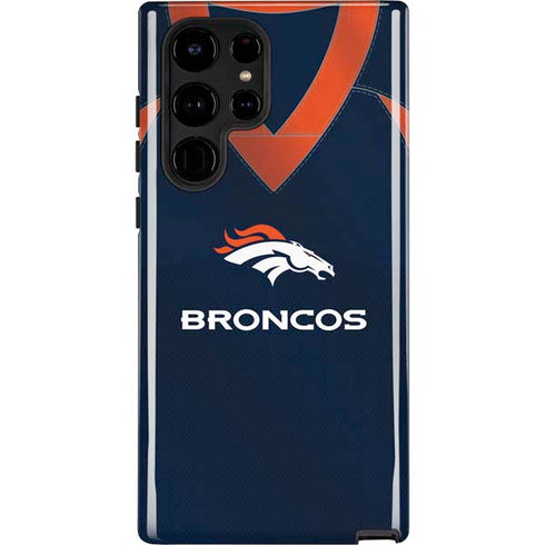 NFL Denver Broncos Team Jersey Galaxy S22 Ultra Pro Case