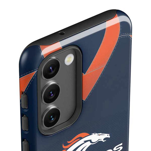 NFL Denver Broncos Team Jersey Galaxy S23 Plus Pro Case