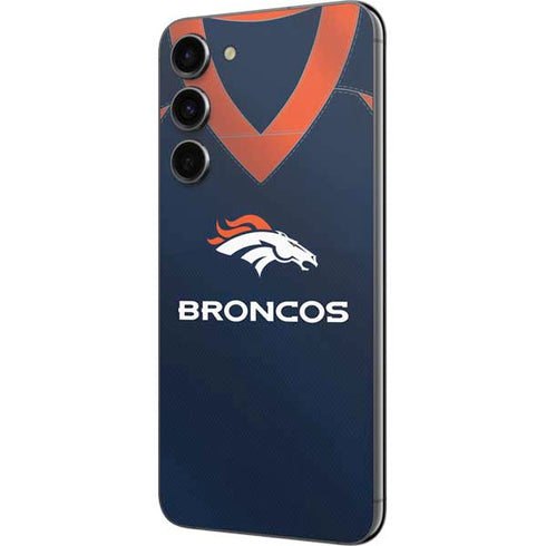 NFL Denver Broncos Team Jersey Galaxy S23 Plus Skin