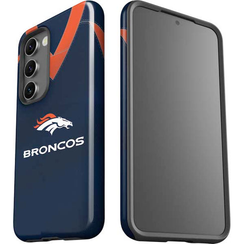 NFL Denver Broncos Team Jersey Galaxy S23 Pro Case