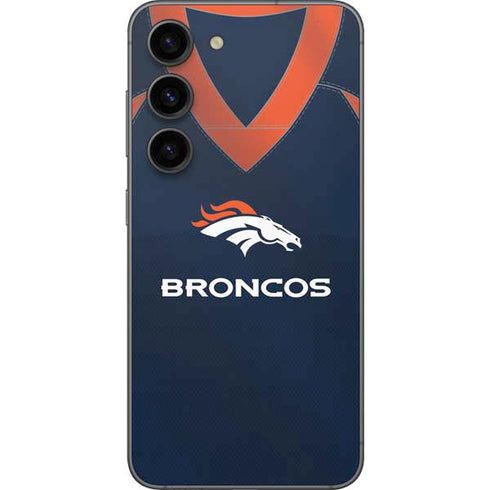 NFL Denver Broncos Team Jersey Galaxy S23 Skin