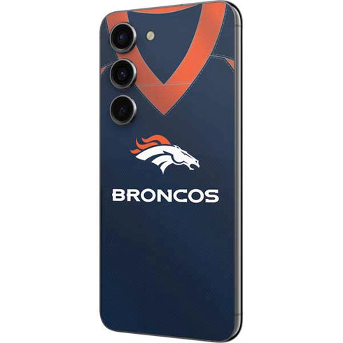 NFL Denver Broncos Team Jersey Galaxy S23 Skin