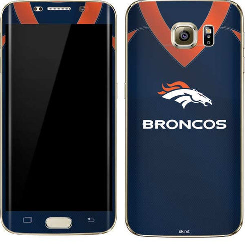 NFL Denver Broncos Team Jersey Galaxy S7 Edge Skin