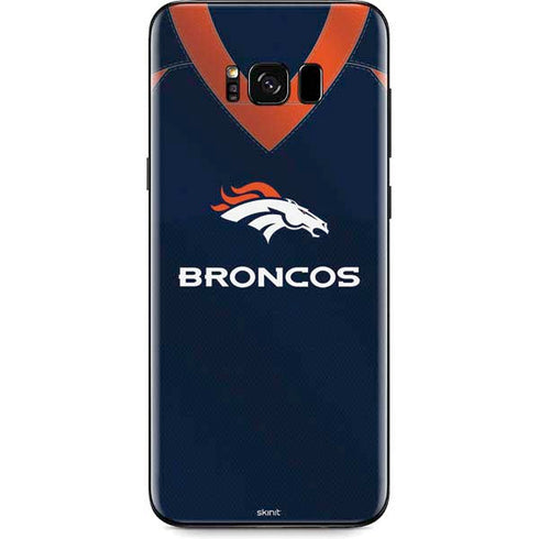 NFL Denver Broncos Team Jersey Galaxy S8 Plus Skin