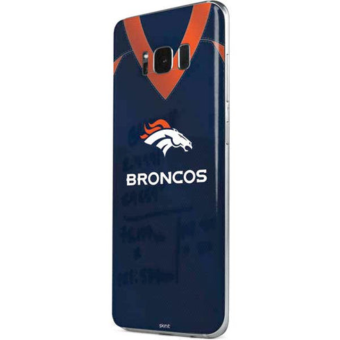 NFL Denver Broncos Team Jersey Galaxy S8 Skin