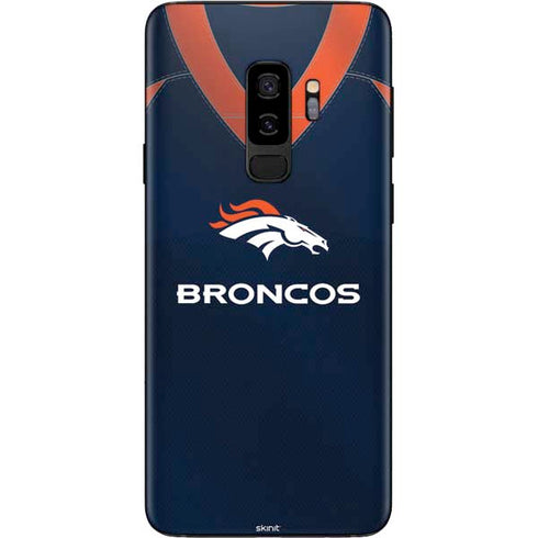 NFL Denver Broncos Team Jersey Galaxy S9 Plus Skin