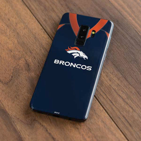 NFL Denver Broncos Team Jersey Galaxy S9 Plus Skin
