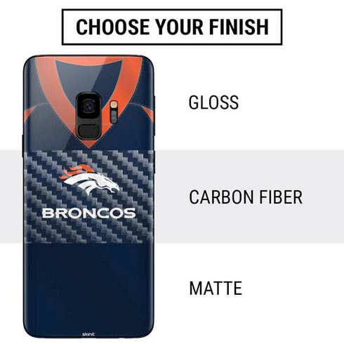 NFL Denver Broncos Team Jersey Galaxy S9 Skin
