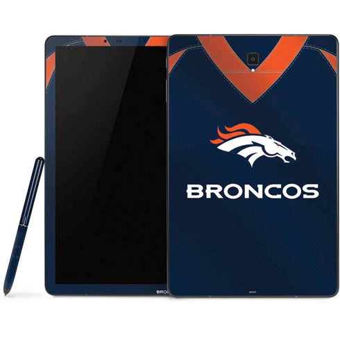 NFL Denver Broncos Team Jersey Samsung Galaxy Tab Skin