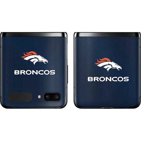 NFL Denver Broncos Team Jersey Galaxy Z Flip Skin
