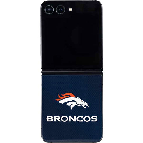NFL Denver Broncos Team Jersey Galaxy Z Flip5 5G Skin