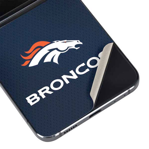 NFL Denver Broncos Team Jersey Galaxy Z Flip5 5G Skin