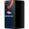 NFL Denver Broncos Team Jersey Galaxy Z Fold3 5G Skin