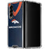 NFL Denver Broncos Team Jersey Galaxy Z Fold4 5G Clear Case
