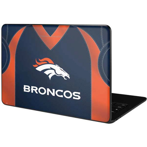 NFL Denver Broncos Team Jersey Google Pixelbook Go Skin