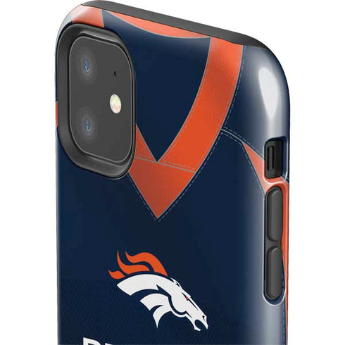 NFL Denver Broncos Team Jersey iPhone 11 Impact Case