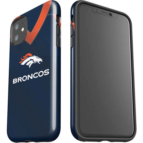 NFL Denver Broncos Team Jersey iPhone 11 Impact Case