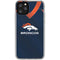 NFL Denver Broncos Team Jersey iPhone 11 Pro Clear Case